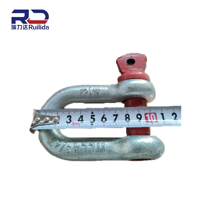 Us Type G2130 Heavy-Duty Forged Bow Shackle with HDG Coating