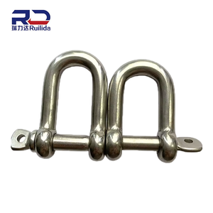 Forged Alloy Steel D-Shackle - Anti-Fatigue for Cement Plant Conveyors