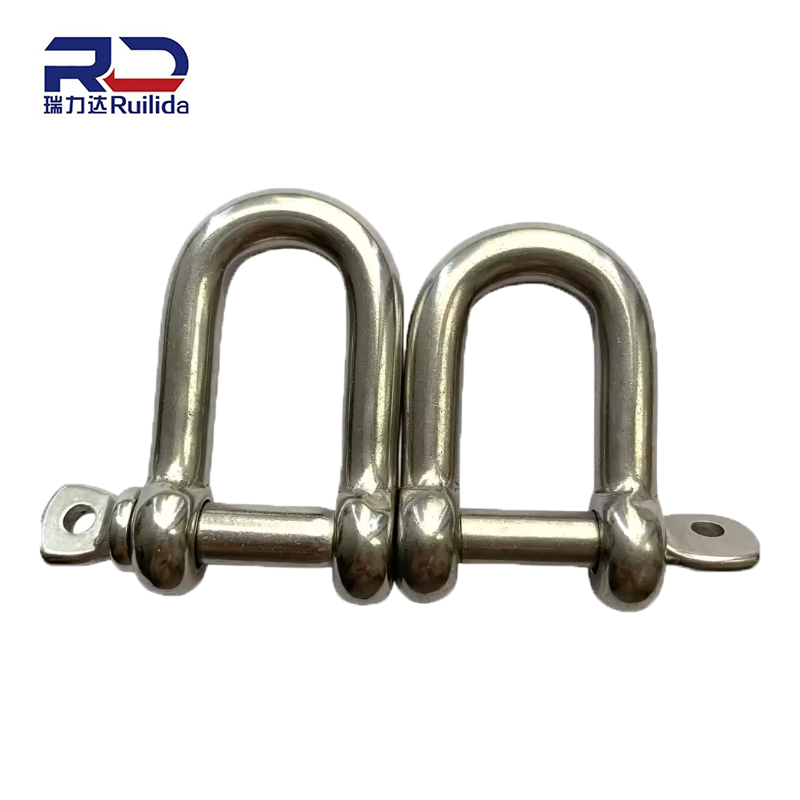 Us Type G2130 Heavy-Duty Forged Bow Shackle with HDG Coating