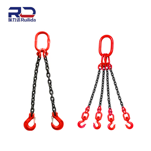Professional G80/G100 Alloy Steel Industrial Black Tempered Binder Lifting Load Chain