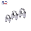 China Factory Stainless Steel Wire Rope Clips Loop Clamp