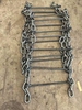 18*64 mm galvanized high quality wear-resistant helicopter ladder chain, round link chain