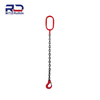 Hot-Dip Galvanized Carbon Steel Lifting Chain - Anti-Rust for Construction Tower Cranes (1/4