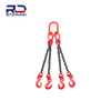 Hot-Dip Galvanized Carbon Steel Lifting Chain - Anti-Rust for Construction Tower Cranes (1/4