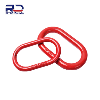 High-Strength Grade 80 Alloy Steel Welded Single Ring Link - For Mining Scraper Conveyors 