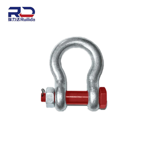 Bolt Type Bow Shackle G2130 Forged for Heavy Lifting