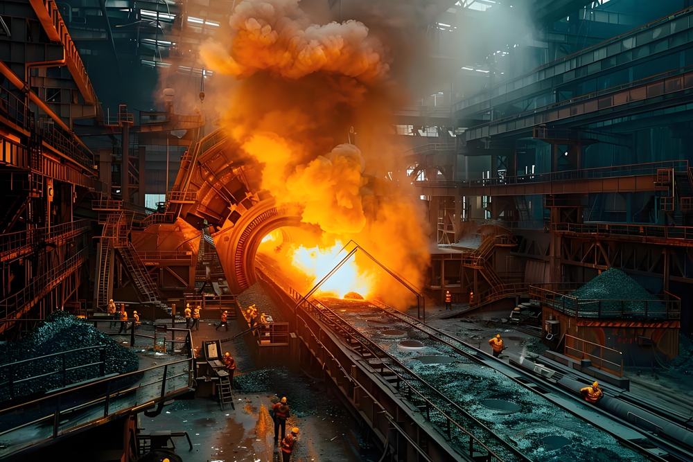 Metallurgical Industry - High-Temperature Material Conveying