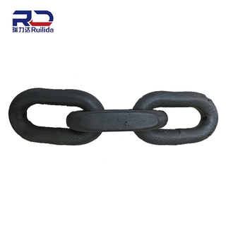 High quality galvanized alloy steel 18*64mm mining compact chain, scraper chain