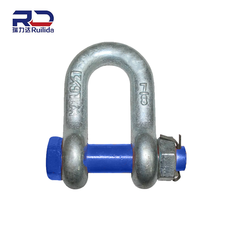ASME Standard U-Shaped Shackle High Strength Industrial Rigging