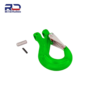 High Tension G100 G80 Drop Forged Alloy Steel Lifting Hooks