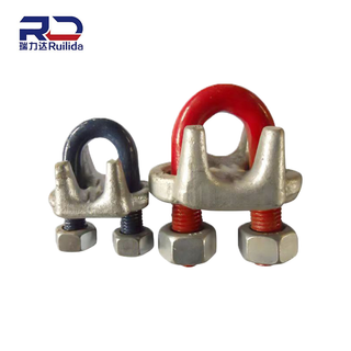 High quality galvanized 18mm wire rope clip, wire rope fixer