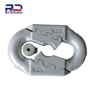 Heavy Duty Serrated Chain Links for Mining Use