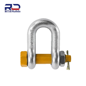 Electric Galvanized D-Shackle Us Type G210 Lifting Hardware
