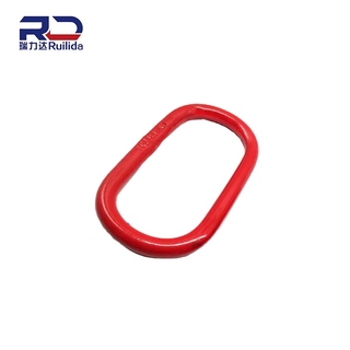 Hot-Dip Galvanized Carbon Steel Welded Single Link - Anti-Rust for Port Lifting Chains (Bulk Discounts)