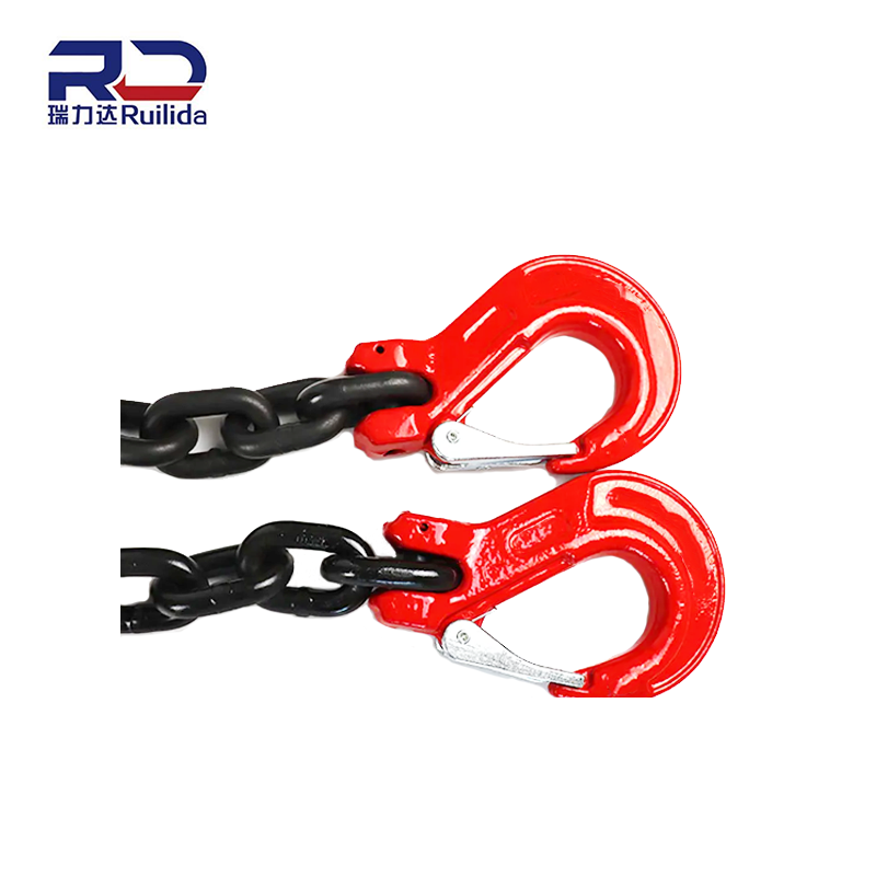 Professional G80/G100 Alloy Steel Industrial Black Tempered Binder Lifting Load Chain