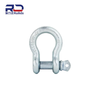 Hot Selling0.03-150t /G209/G210/G2130 Steel Galvanized Bow Shackle Lifting Shackle D Shackle Anchor Shackle