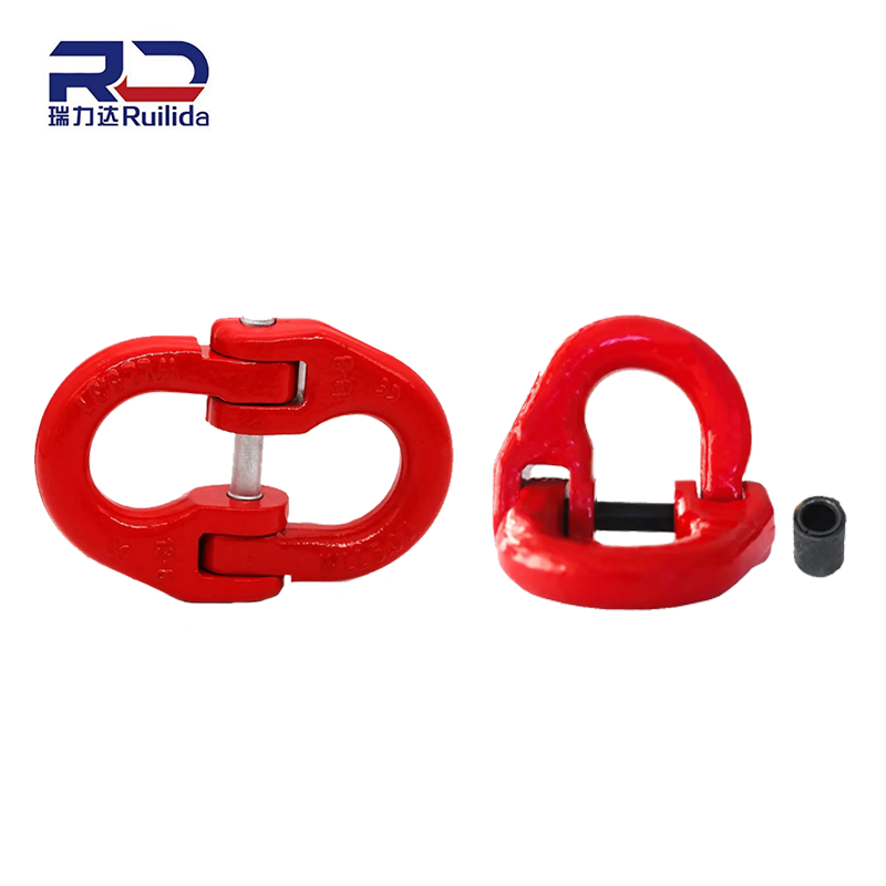 Alloy Steel Connecting Link Chain Connector Coupling Link Manufacturer Provides Strong Lifting Rigging