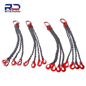 Hot-Dip Galvanized Carbon Steel Lifting Chain - Anti-Rust for Construction Tower Cranes (1/4