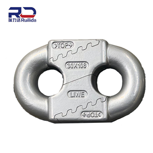 Ruilida Forging Service Custom CNC Machining Steel Mining Machine Parts Forging Parts Mining Joint Link Chain Link Connecting Ring