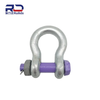 Hot Selling0.03-150t /G209/G210/G2130 Steel Galvanized Bow Shackle Lifting Shackle D Shackle Anchor Shackle
