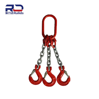 Ceramic-Reinforced Lifting Chain - 68HRC Wear-Proof for Scrap Metal Hoists (IECEx)