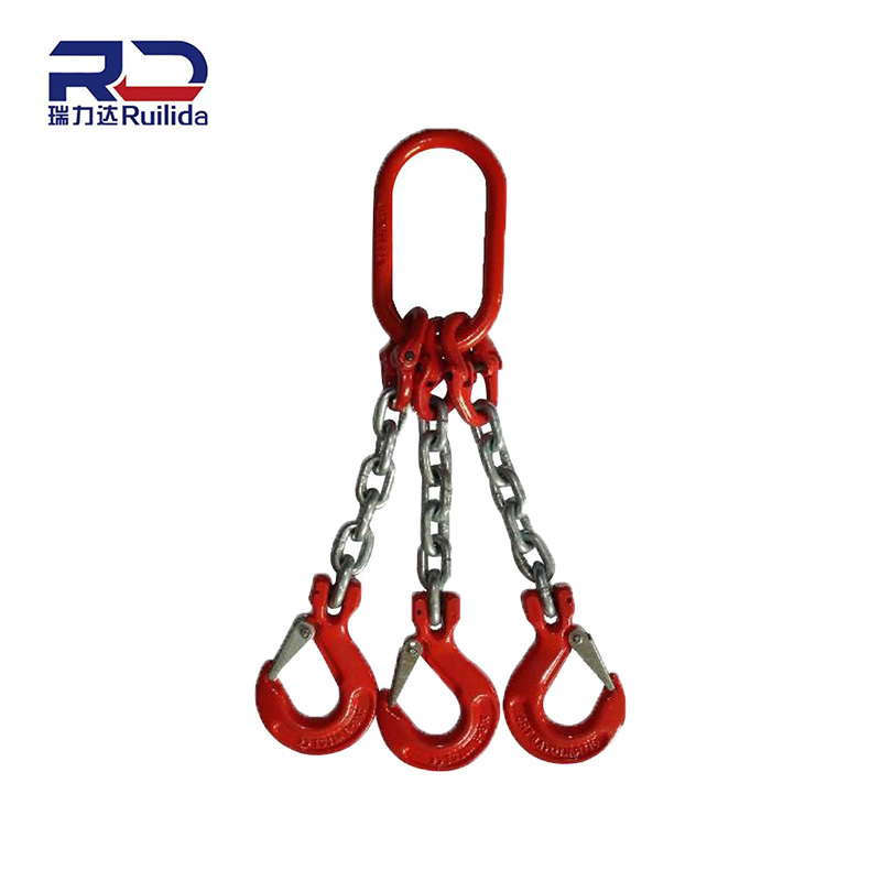 Hot-Dip Galvanized Carbon Steel Lifting Chain - Anti-Rust for Construction Tower Cranes (1/4