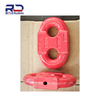 18*64mm flat connecting ring, connector for high strength round link chain for mining