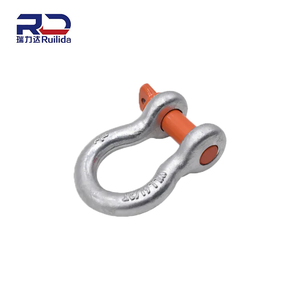 Bolt Type Bow Shackle G2130 Forged for Heavy Lifting