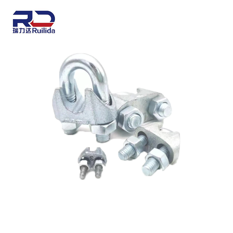 China Factory Stainless Steel Wire Rope Clips Loop Clamp