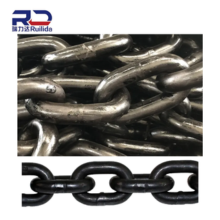 High-Strength Ring Lifting Chain for Mining Manufactured by High-Tech Enterprises