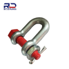 ASME Standard U-Shaped Shackle High Strength Industrial Rigging