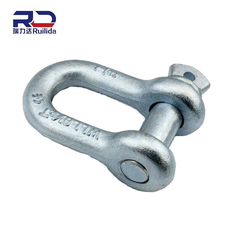 Electric Galvanized D-Shackle Us Type G210 Lifting Hardware