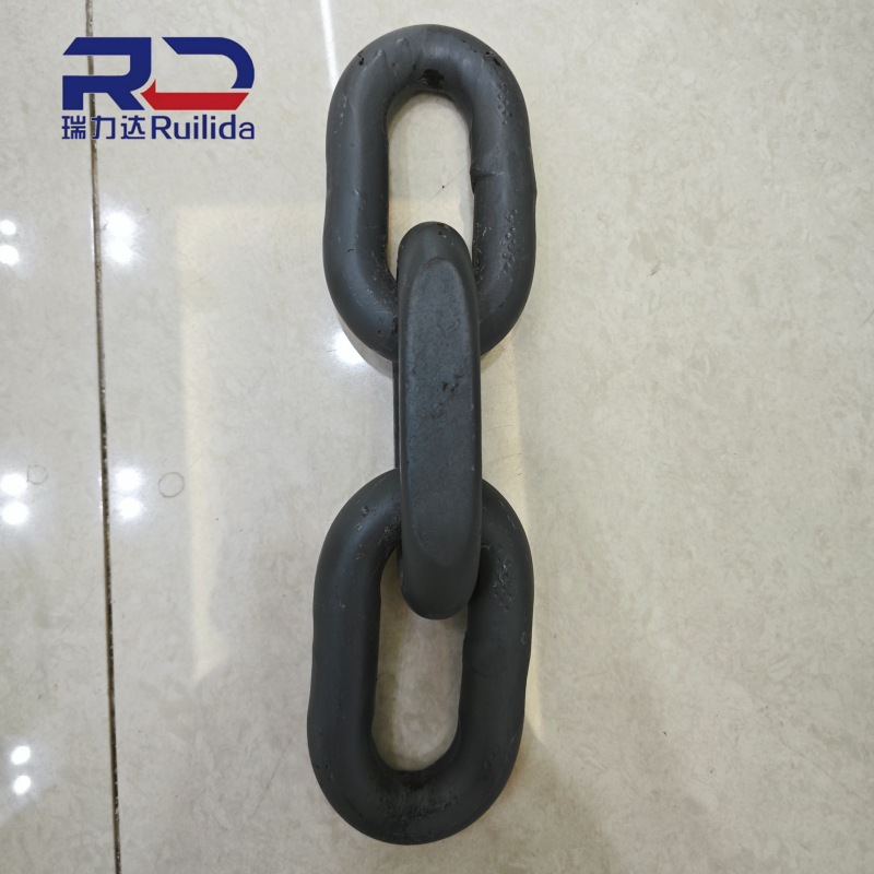 High-Strength Alloy Steel Compact Chain - Grade 80 for Mining Scraper Conveyors (CE/ISO Certified, 8mm-25mm)