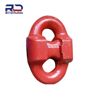 Mn13 Wear-Resistant Flat Connecting Link Impact-Proof for Mining Crushers G80